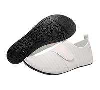 Womens Loafers Size 7 Black Shoes for Women Thong Toe Sandals Water Shoes for Women Men Socks Swim Beach Pool Yoga Boat Travel Non Slip Indoor Outdoor Walking Sports Casual Men (White,5)