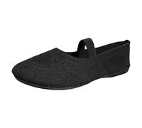 Womens Loafers Women's Casual Slip On Shoes Breathable Comfortable Flat Loafers for Everyday Wear Lightweight Walking Shoes for Women Spring Summer Fall Black