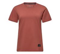 Salewa Women's T-shirt Eagle Logo Patch Short Sleeve Red 2XS