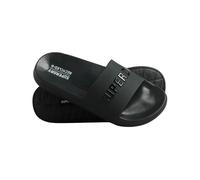 Superdry Code Logo Vegan Pool Slides Black EU 36-37 Woman