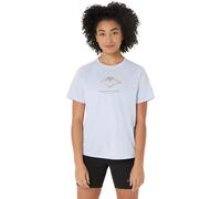 Women's logo T-shirt Asics Fujitrail Bleu XL