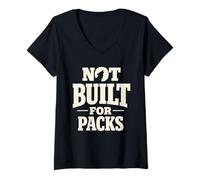 Women's Lone Wolf Introvert Strength Self Reliant Quiet Leader V-Neck T-Shirt