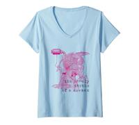 Womens Lonely Depths of a Merman Steampunk Ocean Art V-Neck T-Shirt