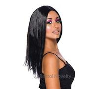 Bristol Novelty BW101 Long Black Wig | For Women | Brown 18", One Size