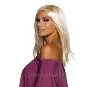 Women's Long Blonde Adult Wig (1 Pc.) - Realistic Design, Perfect for Cosplay, Fairytale and Stories, Halloween, Music, World Book Day, Parties & Events Halloween Halloween