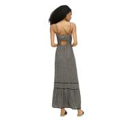 Women's long camisole dress Superdry Noir XS