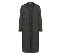 Women's long cardigan KAFFE Curve KCRinye Gris M