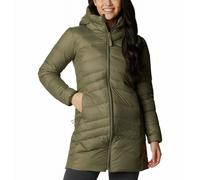 Women's long down jacket Columbia Autumn Park Down Mid (Stone Green)