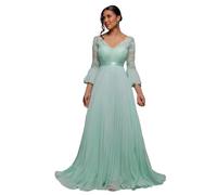 Women's long dress Goddiva Vert 34