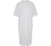 Urban Classics - Ladies Organic Long Oversized White - Dress - white - XS - 100% Organic Cotton XS