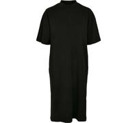 Urban Classics - Ladies Organic Long Oversized Black - Dress - black - XS - 100% Organic Cotton XS