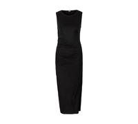 Women's long dress Urban Classics Ruffled Mesh Noir S