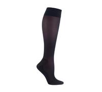 IOMI Womens - Ladies 18 mmHg Graduated Compression Flight Socks for DVT - Black Polyamide - Size UK 4-6.5