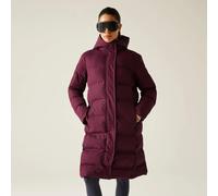 Women's long hooded down jacket Dare 2B Wander Violet 48
