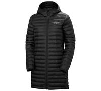 Women's long hooded down jacket Helly Hansen Sirdal Noir M