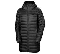 Women's long hooded down jacket Helly Hansen Verglas Noir XL