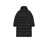 Women's long hooded down jacket Selfhood Noir L