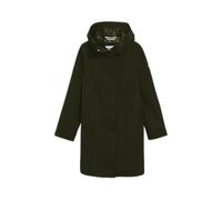Women's long hooded raincoat Aigle MTD® Vert L/XL