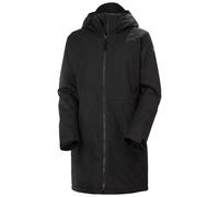 Women's long hooded waterproof jacket Helly Hansen Westport Ins Noir XS