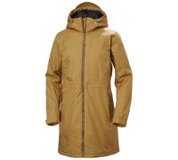 Women's long insulated waterproof jacket Helly Hansen Westport Marron S