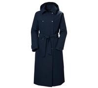 Women's long jacket Helly Hansen Avenue Trench Bleu S