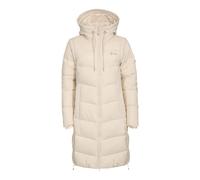 Women's long jacket Kilpi Sali Beige 34