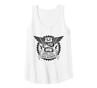 Womens Long Live Bad Women Biker Motorcycle Rider Humor Tank Top