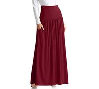 Womens Long Maxi Skirt with Pockets Reg and Plus Size - Made in The USA