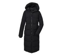 Women's long quilted jacket Killtec GW 50 CT Noir 38