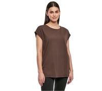 Women's long-shoulder T-shirt Urban Classics Organic GT Marron 5XL