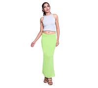 Women's Long Skirt Petticoat Saree Shapewear High Waist Underskirt Summer Comfortable Maxi Girls Ladies Gypsy Midi Casual Fashionable Great Gift (as8, alpha, m, regular, regular, Light Green)