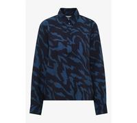Women's long sleeve blouse Cecil AOP Softwave Bleu L