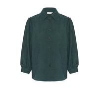 Women's long sleeve blouse KAFFE KAVera Corduroy Vert 44