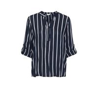 Women's long sleeve blouse KAFFE Stridy Bleu 46