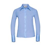 Women's long sleeve blouse Russell Athletic Ultimate Non-iron Bleu 3XL