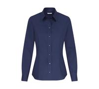 Women's long sleeve blouse Seidensticker Regular Fit Kent Bleu 34