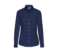 Women's long sleeve blouse Seidensticker Slim Fit 1/1 Kent Bleu 42