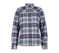 Women's Long Sleeve Checkered Shirt CMP Bleu XL