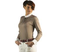 Women's long sleeve competition polo shirt Flags&Cup Kavala