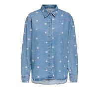 Women's long-sleeve denim shirt Only Vera Daisy Bleu XS