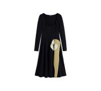 Women's long sleeve dress Desigual Lirio Noir M