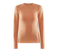 Craft Core Dry Active Comfort Long Sleeve Base Layer Orange M Women