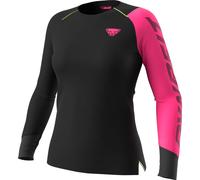 Dynafit - Breathable long-sleeved T-shirt - Dna Longsleeve W Pink Glo for Women - Size S Pink S