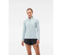 HOKA - Women's Glidetech Quarter Zip - Running shirt size L, grey