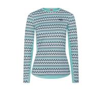 Women's Long Sleeve Jersey Kari Traa Lilja Turquoise M