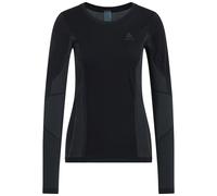 Women's Long Sleeve Jersey Odlo Zeroweight PK Windproof Warm Noir XL