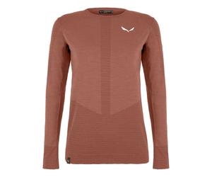 Women's Long Sleeve Jersey Salewa Zerbu Med Warm AMR Rouge L