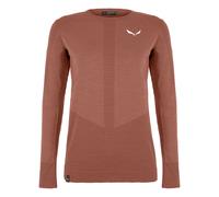 Women's Long Sleeve Jersey Salewa Zerbu Med Warm AMR Rouge M