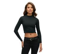 Superdry Open Back Long Sleeve Top Black L Woman