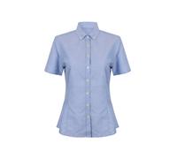 Women's long-sleeve oxford shirt Henbury Regular Fit Bleu XL